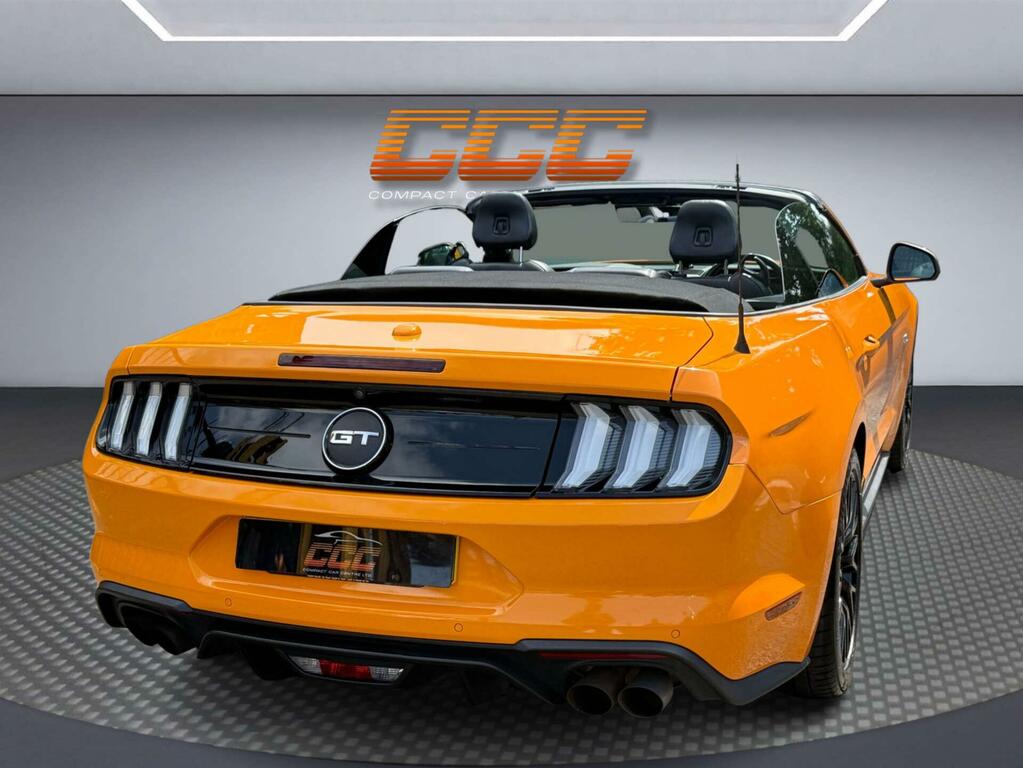 Ford Mustang 5.0 V8 Gt Convertible Black #11