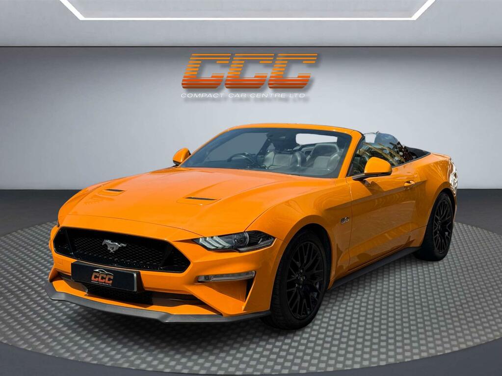 Ford Mustang 5.0 V8 Gt Convertible Black #7