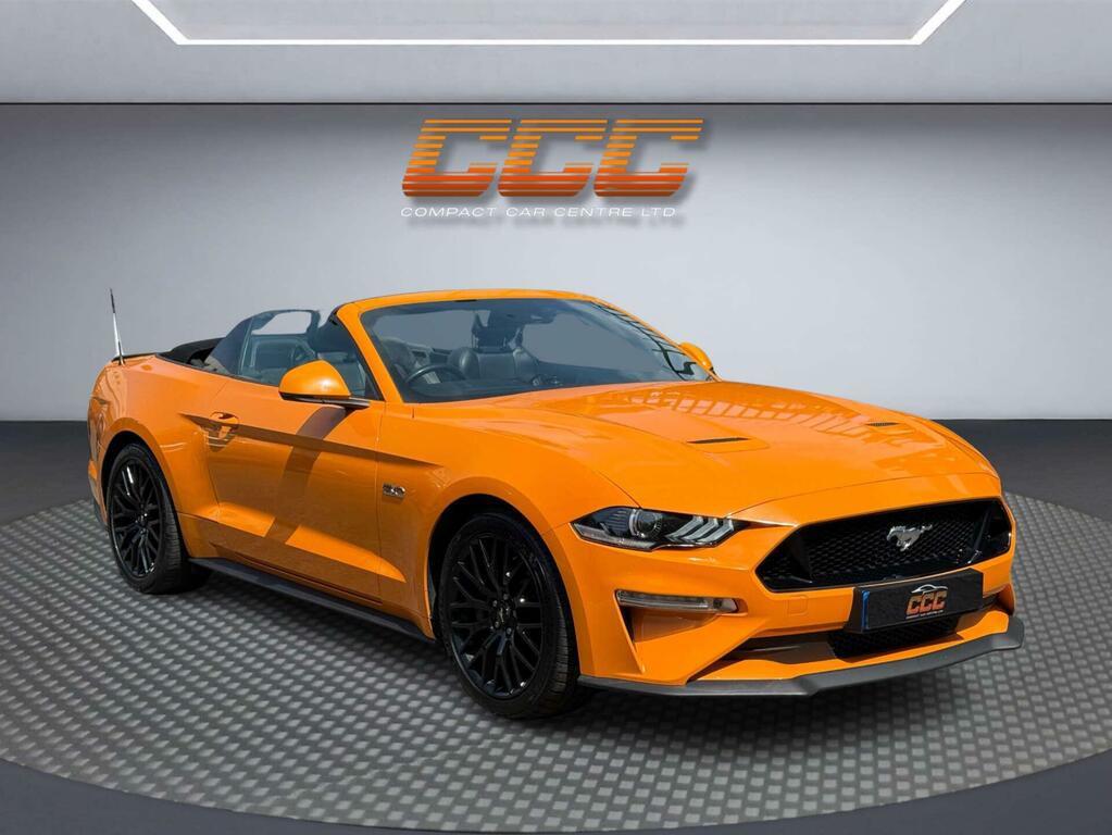 Ford Mustang 5.0 V8 Gt Convertible Black #8