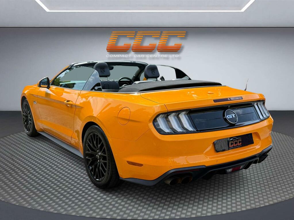 Ford Mustang 5.0 V8 Gt Convertible Black #9