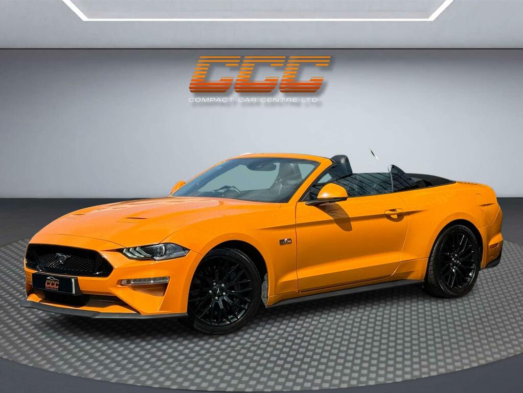 Ford Mustang Gt Orange #2