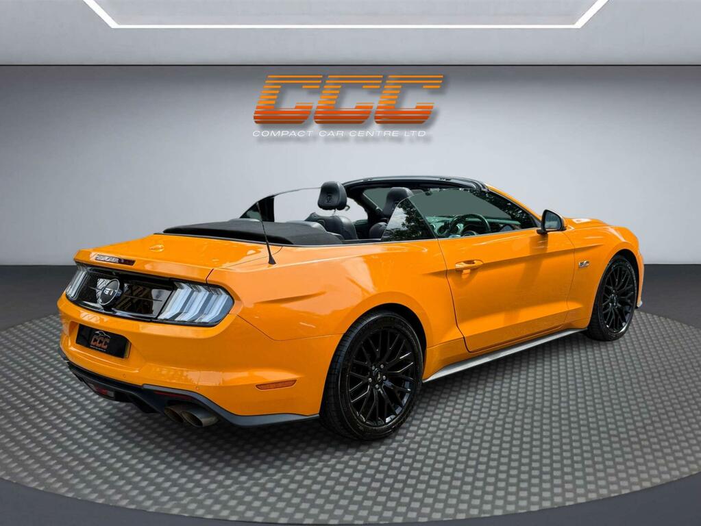 Ford Mustang 5.0 V8 Gt Convertible Black #10