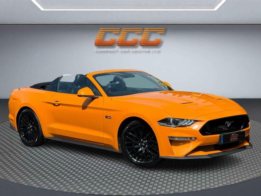 Ford Mustang Gt Orange