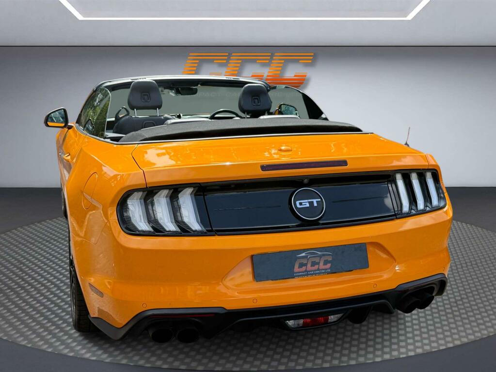 Ford Mustang 5.0 V8 Gt Convertible Black #12