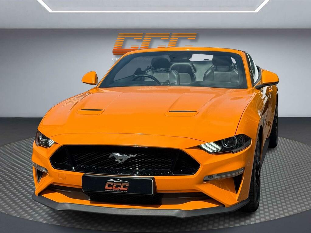 Ford Mustang Gt Orange #4
