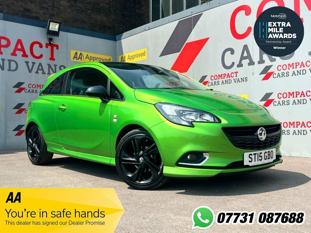 Vauxhall Corsa 1.2L Limited Edition Green