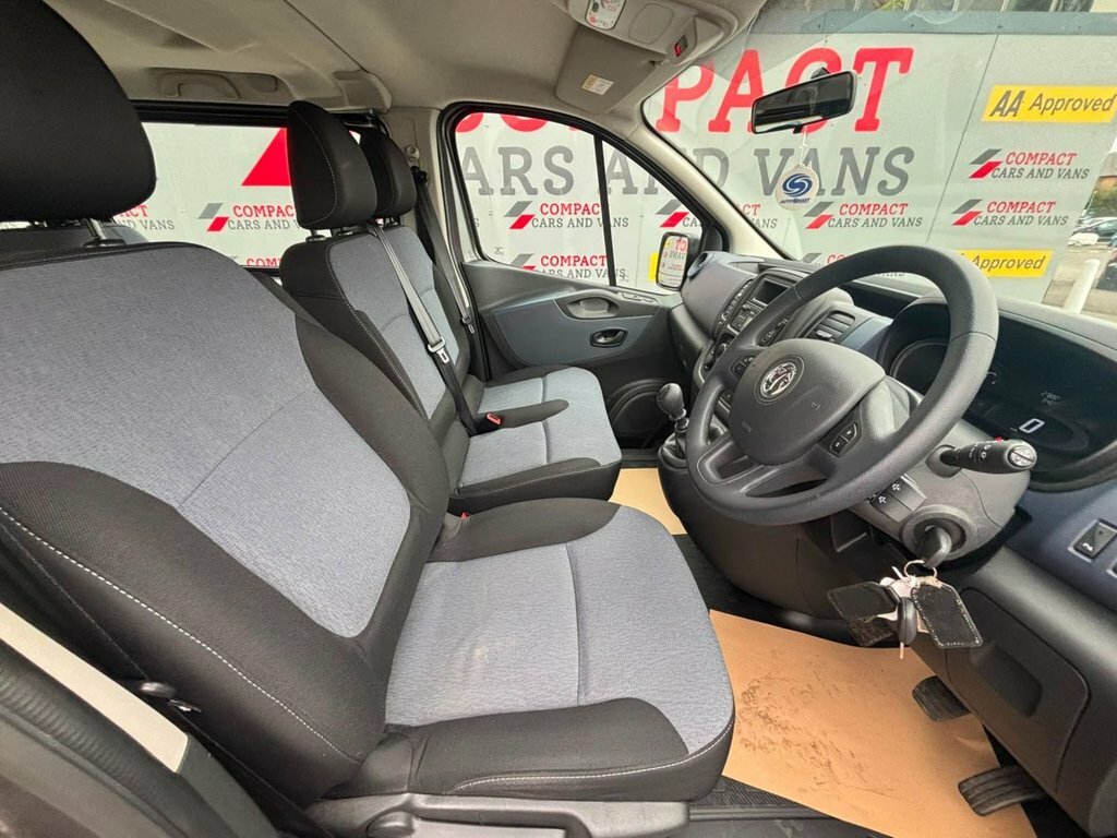 Vauxhall Vivaro 1.6 Cdti 2900 Biturbo Ecoflex Crew Van Double Cab Brown #14