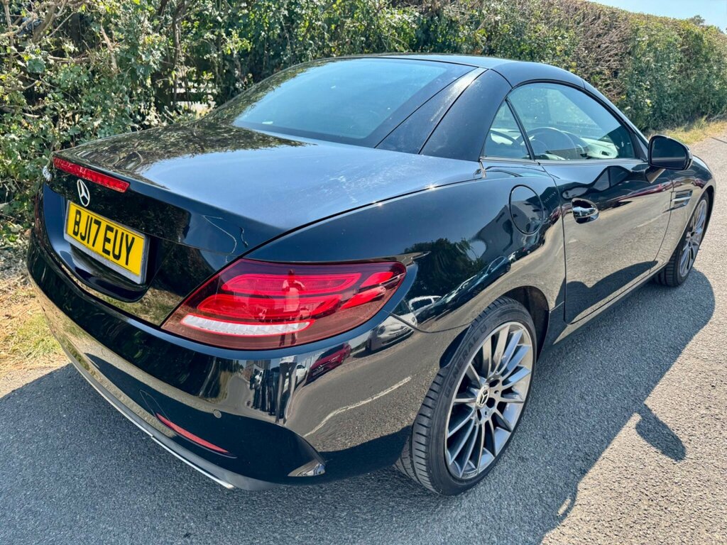 Mercedes-Benz SLC 2.0 Slc200 Amg Line G-tronic Euro 6 Ss Black #4