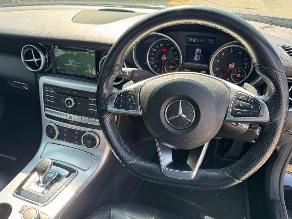 Mercedes-Benz SLC 2.0 Slc200 Amg Line G-tronic Euro 6 Ss Black #2
