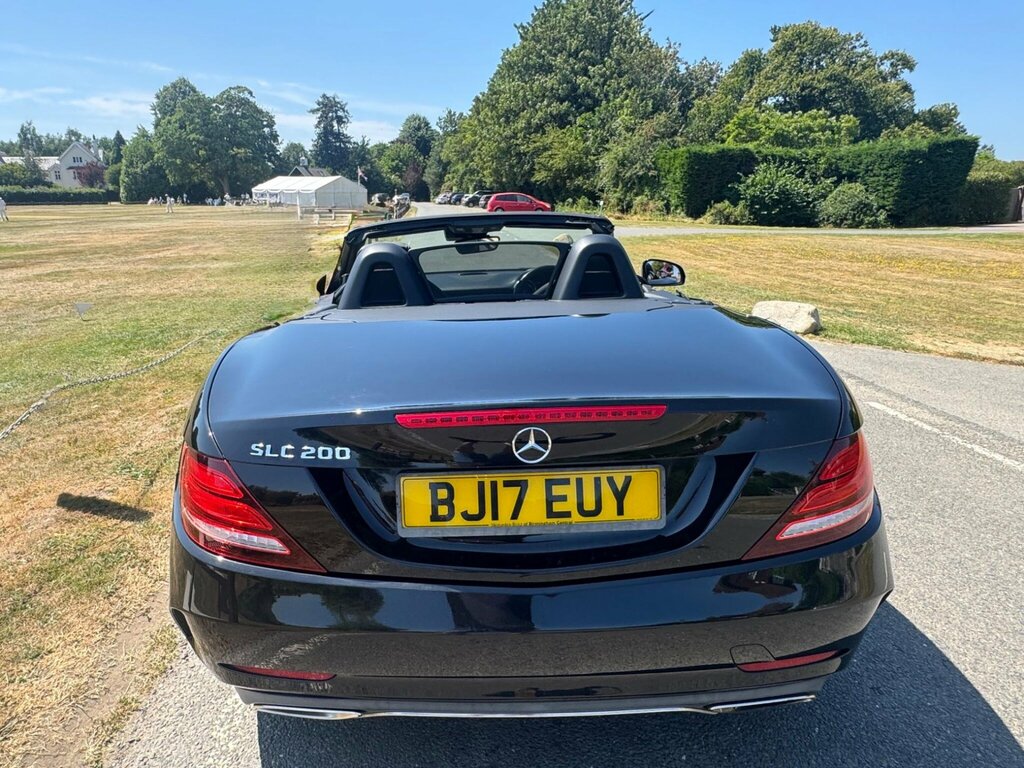 Mercedes-Benz SLC 2.0 Slc200 Amg Line Convertible G-troni White #7