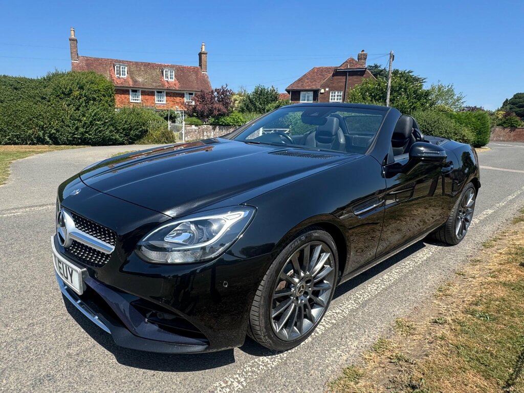 Mercedes-Benz SLC 2.0 Slc200 Amg Line G-tronic Euro 6 Ss Black #3