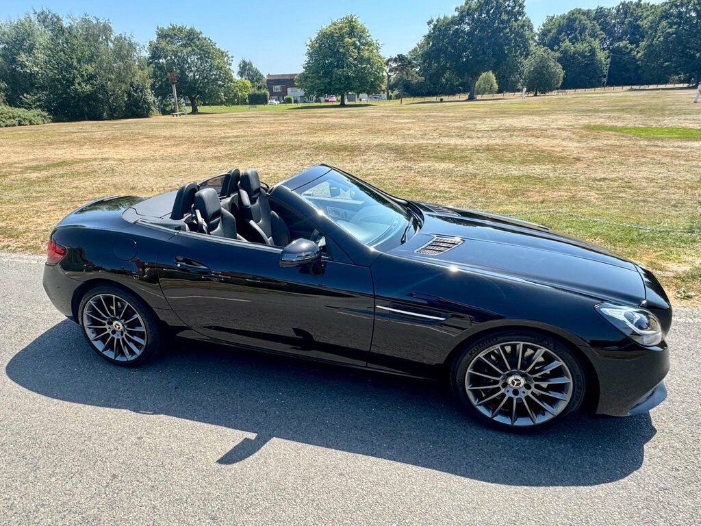 Mercedes-Benz SLC 2.0 Slc200 Amg Line G-tronic Euro 6 Ss Black #5