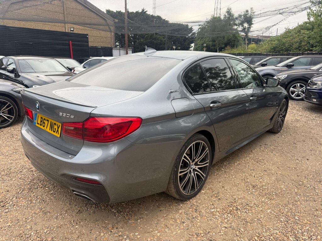 BMW 5 Series 2.0 530E 9.2Kwh M Sport Saloon Plug-in Grey #4