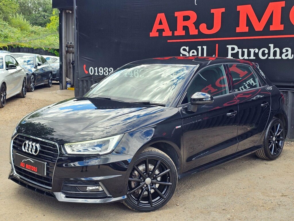 Audi A1 1.6 Tdi S Line Sportback Euro 6 Ss Black #4