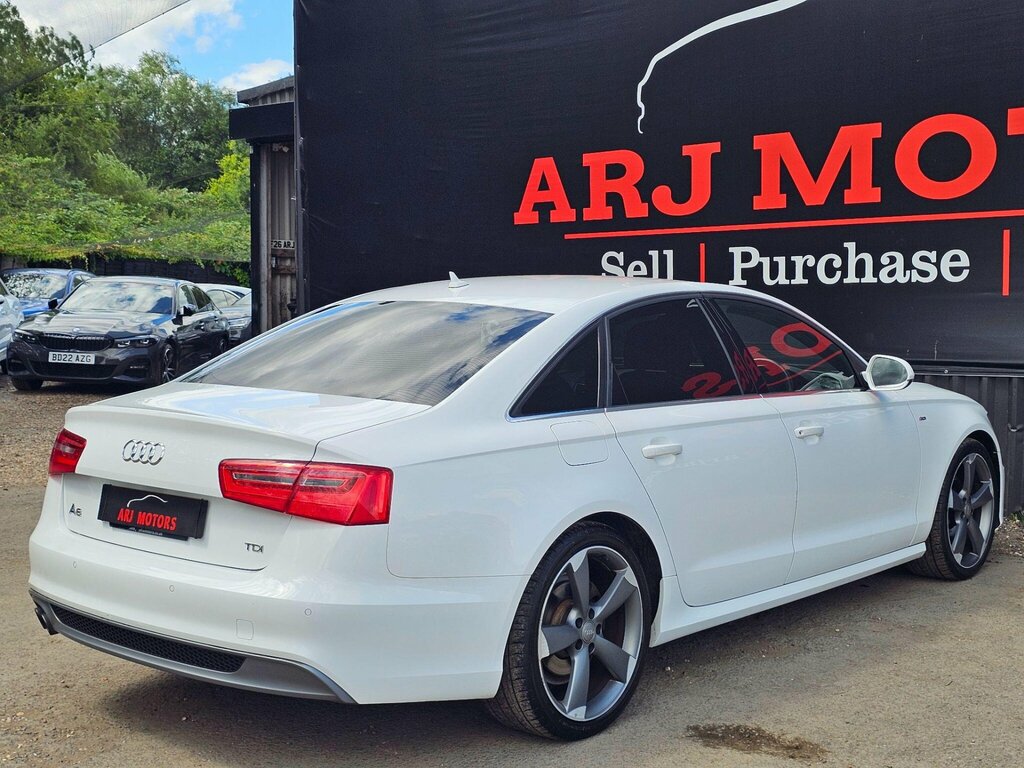Audi A6 Saloon Saloon 2.0 Tdi Se Euro 5 Ss White #7