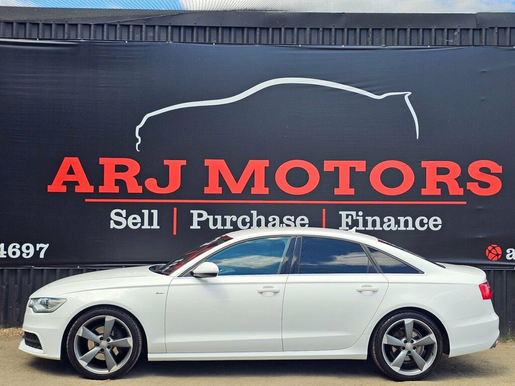 Audi A6 Saloon Saloon 2.0 Tdi Se Euro 5 Ss White #9