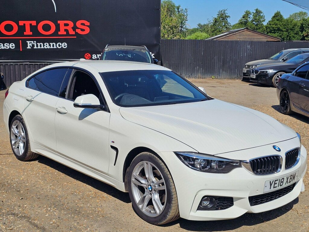 BMW 4 Series Gran Coupe 2.0 420I M Sport Xdrive Euro 6 Ss White