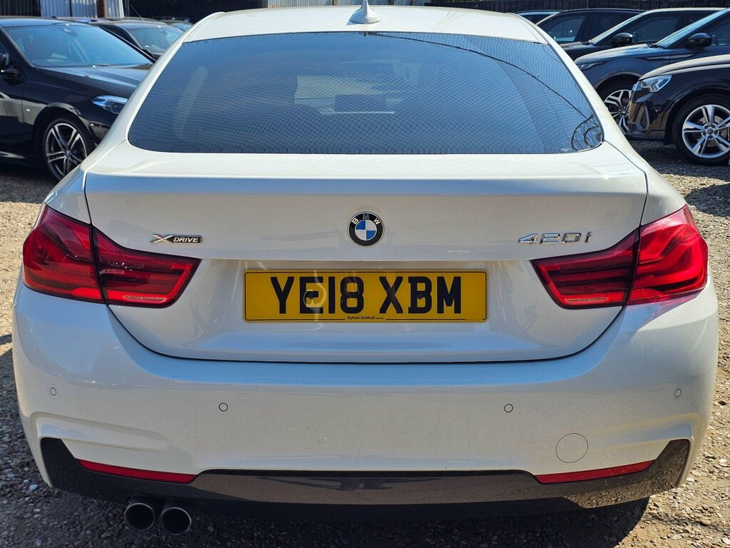 BMW 4 Series Gran Coupe 420D 190 Sport Business Media Black #12