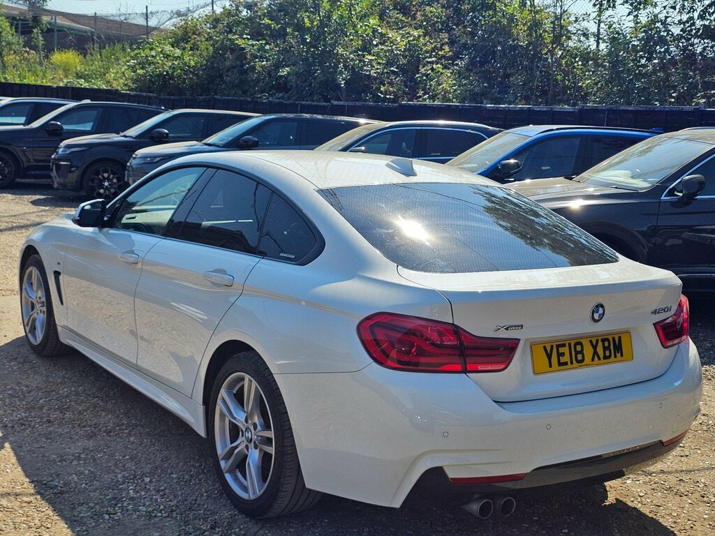 BMW 4 Series Gran Coupe 420D 190 Sport Business Media Black #14