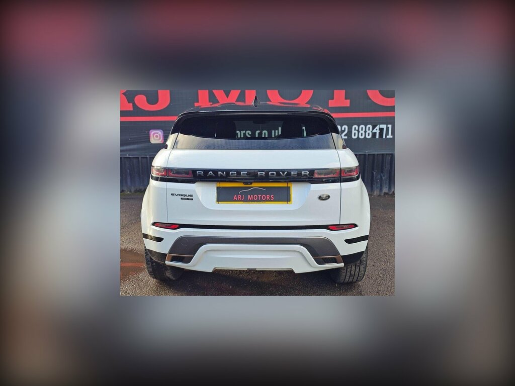 Land Rover Range Rover Evoque 2.0 P250 Mhev R-dynamic Se 4Wd Euro 6 Ss 5 White #5