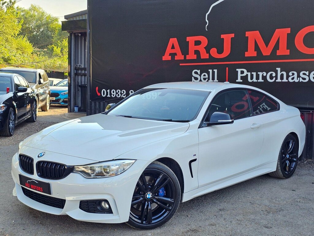 BMW 4 Series 2.0 420I M Sport Euro 6 Ss White #4