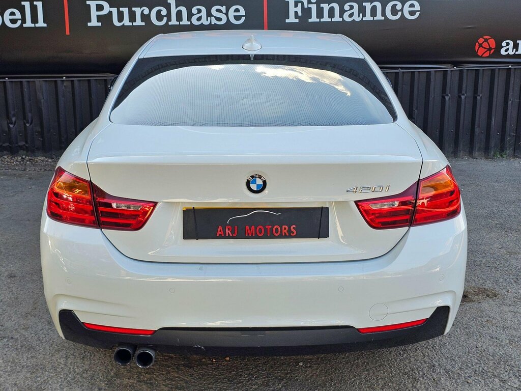BMW 4 Series 2.0 420I M Sport Euro 6 Ss White #5