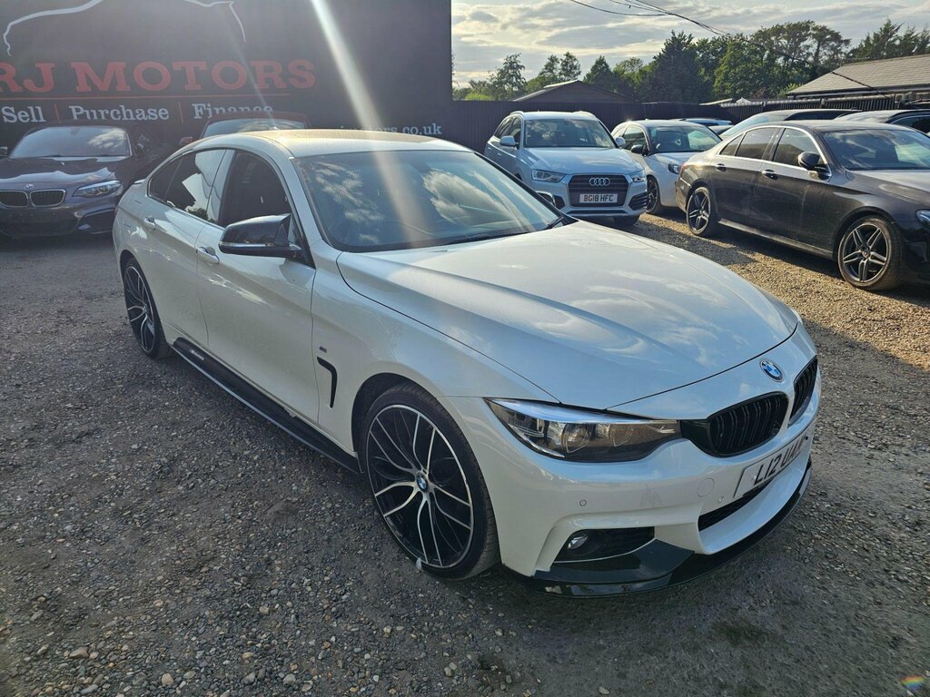 BMW 4 Series Gran Coupe 2.0 420I Gpf M Sport Xdrive Euro 6 Ss White