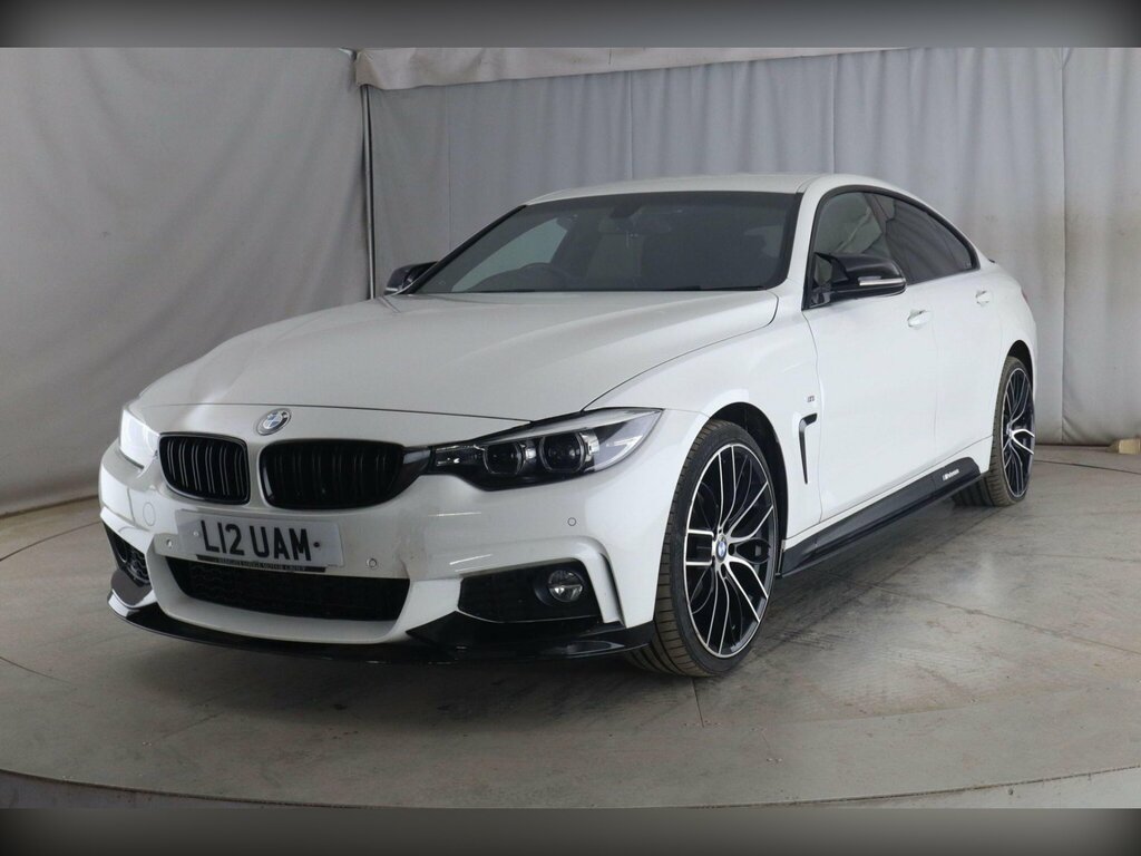 BMW 4 Series Gran Coupe 2.0 420I Gpf M Sport Xdrive Euro 6 Ss White #3
