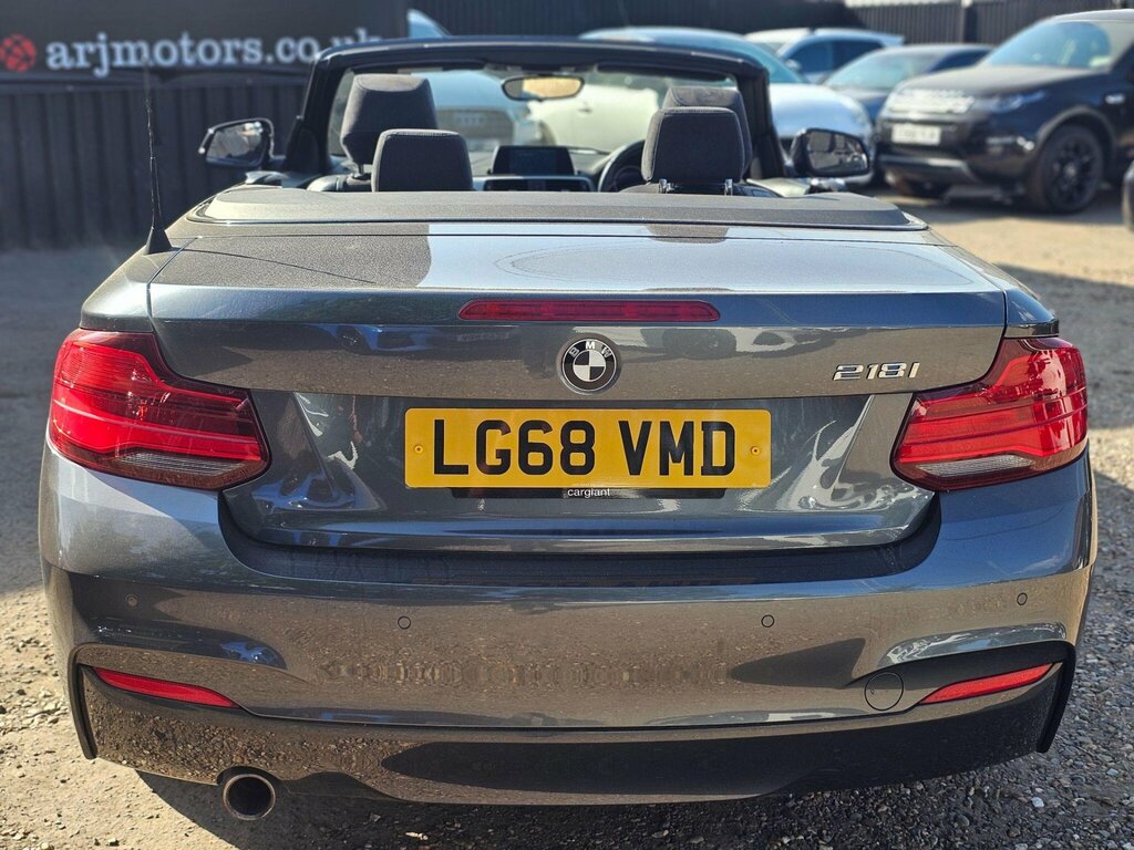 BMW 2 Series 1.5 218I M Sport Euro 6 Ss LG68VMD Grey #6