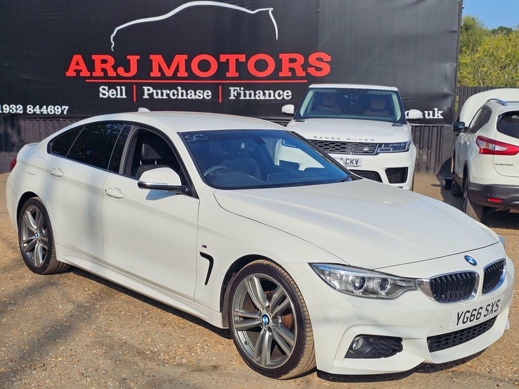 BMW 4 Series Gran Coupe 2.0 420I M Sport Euro 6 Ss White