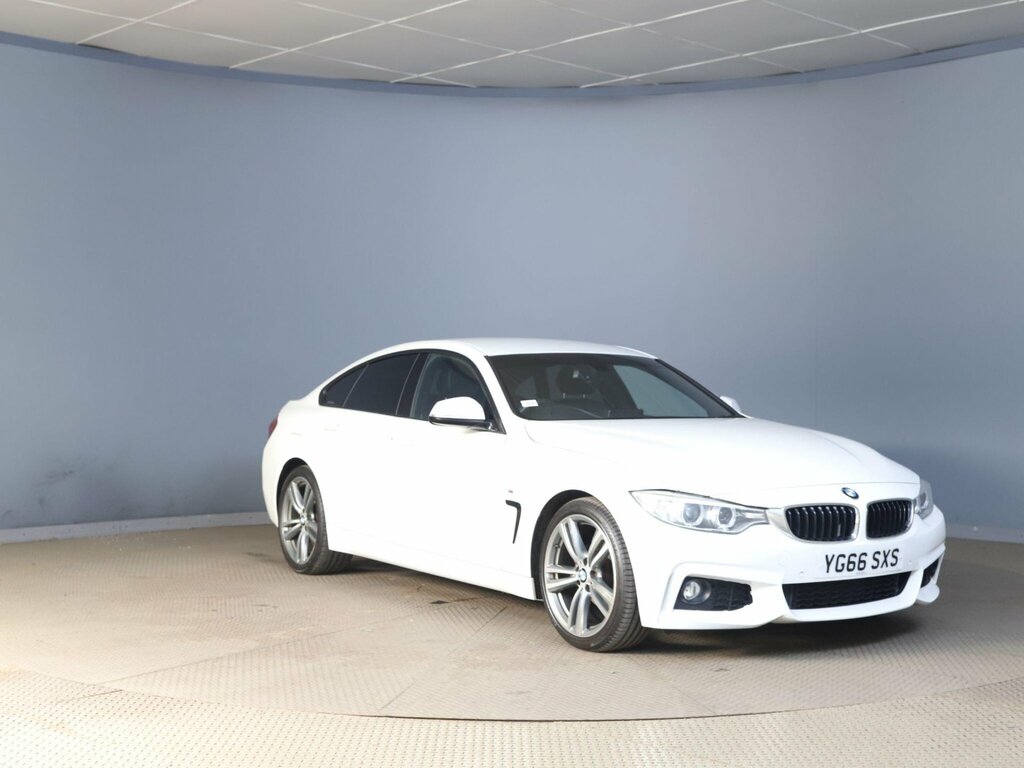 BMW 4 Series Gran Coupe 2.0 420I M Sport Euro 6 Ss White #5
