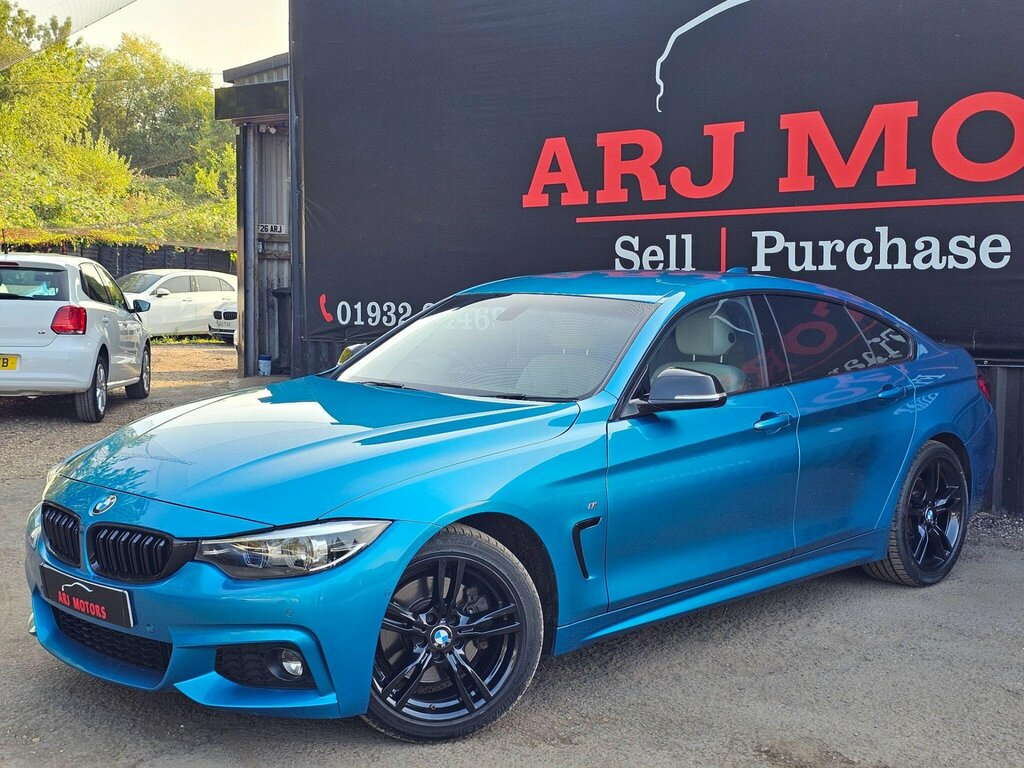 BMW 4 Series Gran Coupe 2.0 430I M Sport Euro 6 Ss Blue #5