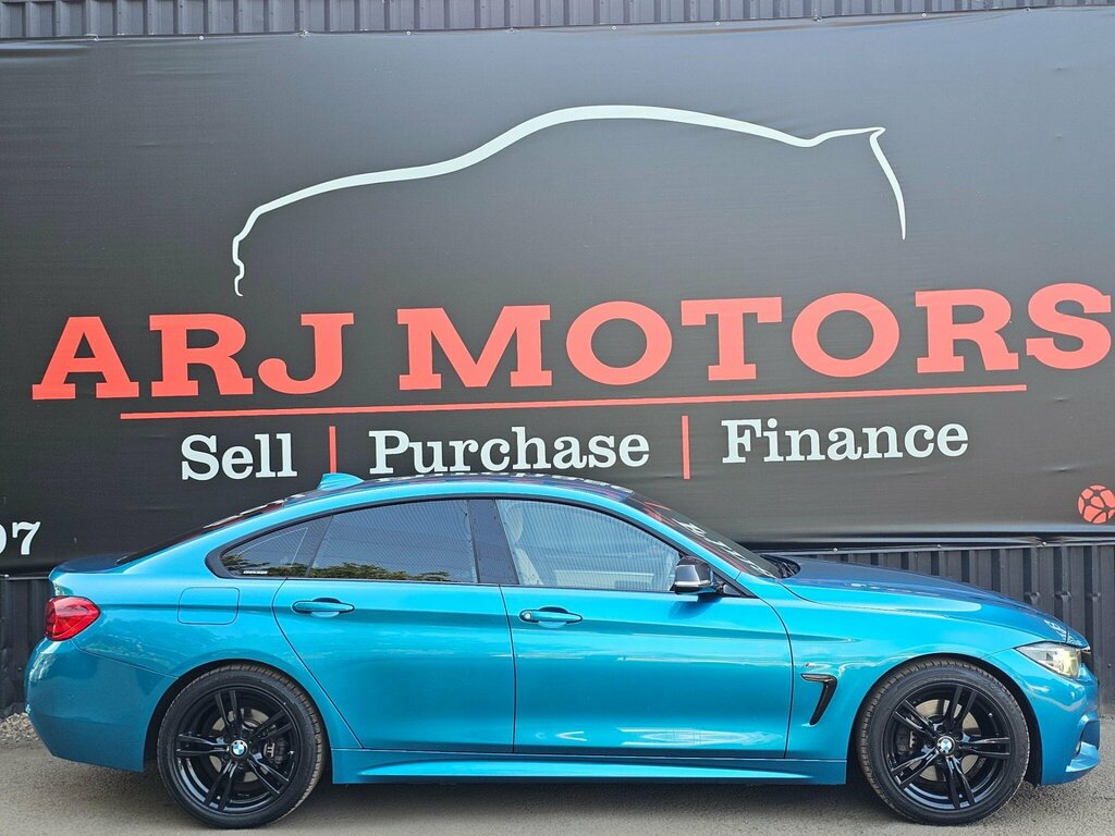 BMW 4 Series Gran Coupe Hatchback Black #9