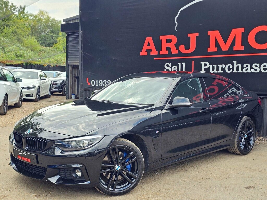 BMW 4 Series Gran Coupe 2.0 420I Gpf M Sport Xdrive Euro 6 Ss Black #3