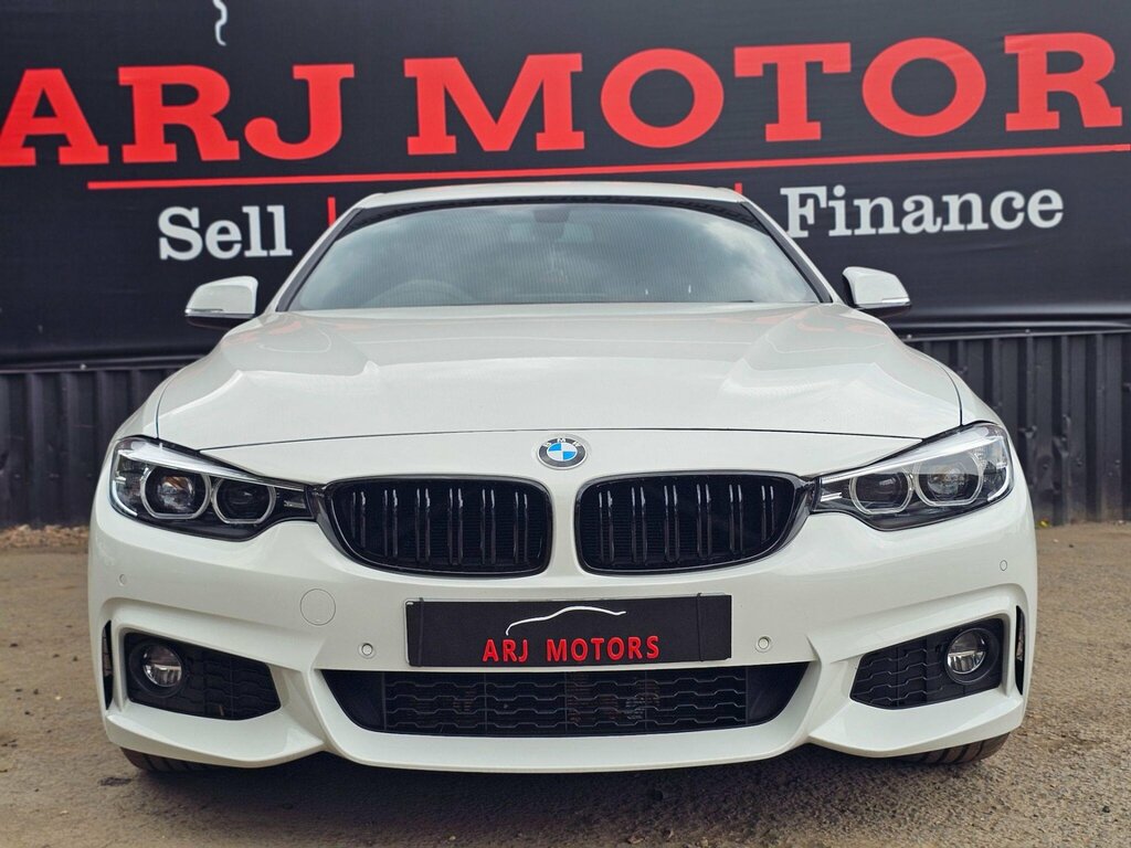 BMW 4 Series Gran Coupe 2.0 420I M Sport Xdrive Euro 6 Ss White #3