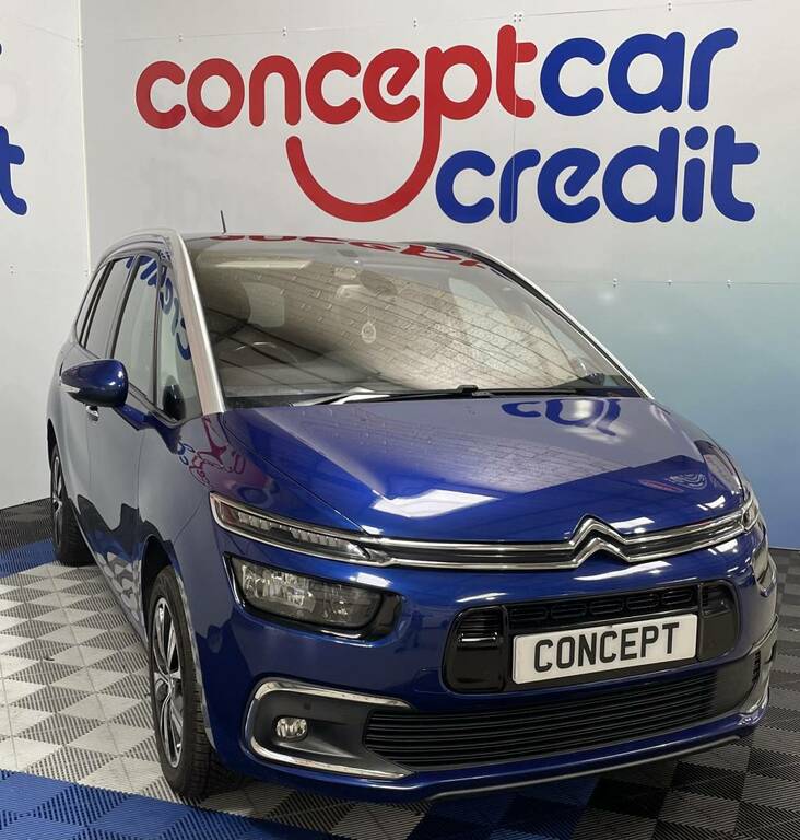 Citroen Grand C4 Picasso Es 1.6 Bluehdi Flair Blue #2
