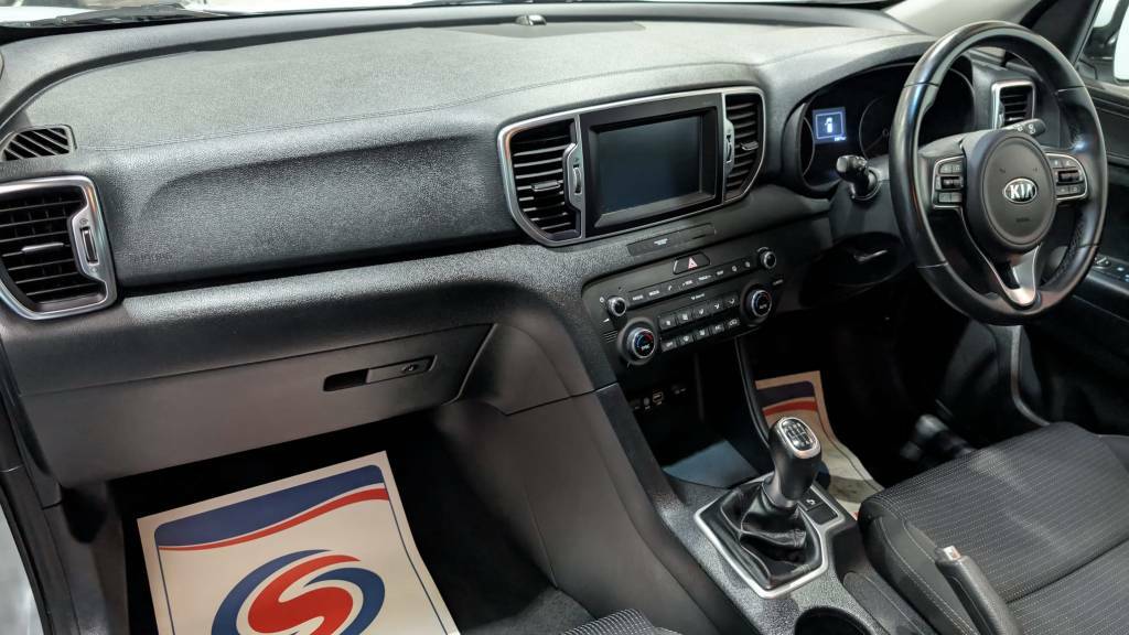 Kia Sportage Estate 1.6 Gdi Isg 2 White #4