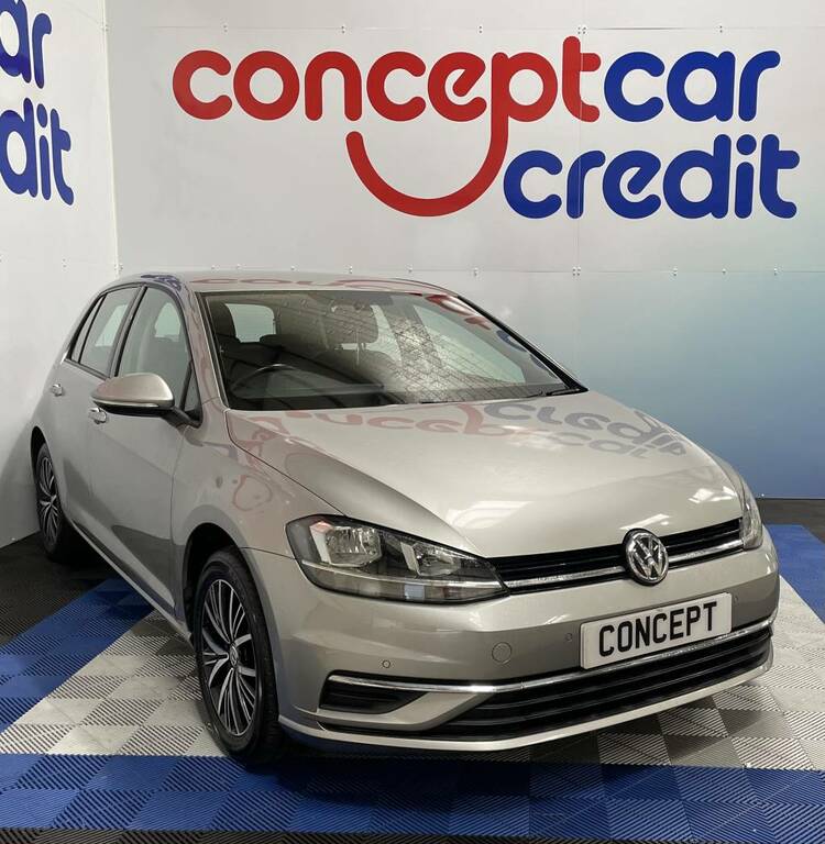Volkswagen Golf Hatchback 1.6 Tdi Se Nav Silver #2