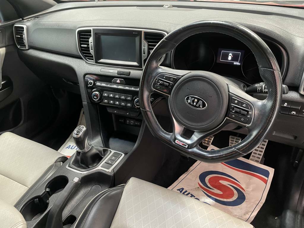 Kia Sportage Estate 1.6T Gdi Gt-line  Red #3