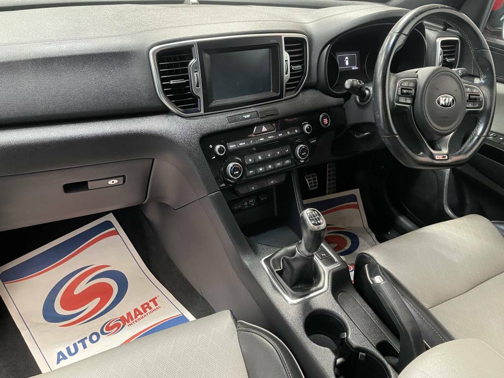 Kia Sportage Estate 1.6T Gdi Gt-line  Red #4