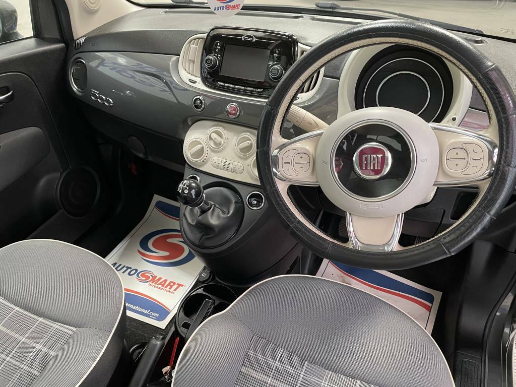 Fiat 500 Hatchback 1.2 Lounge Grey #3