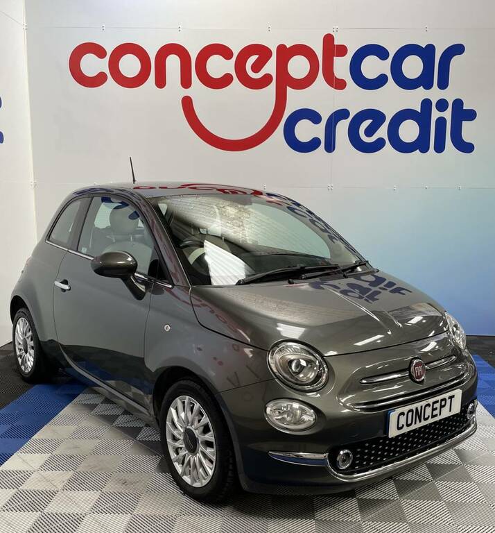Fiat 500 Hatchback 1.2 Lounge Grey #2