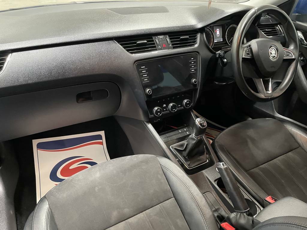 Skoda Octavia Estate 1.6 Tdi Cr Se L Blue #4
