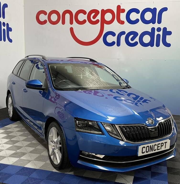 Skoda Octavia Estate 1.6 Tdi Cr Se L Blue #2