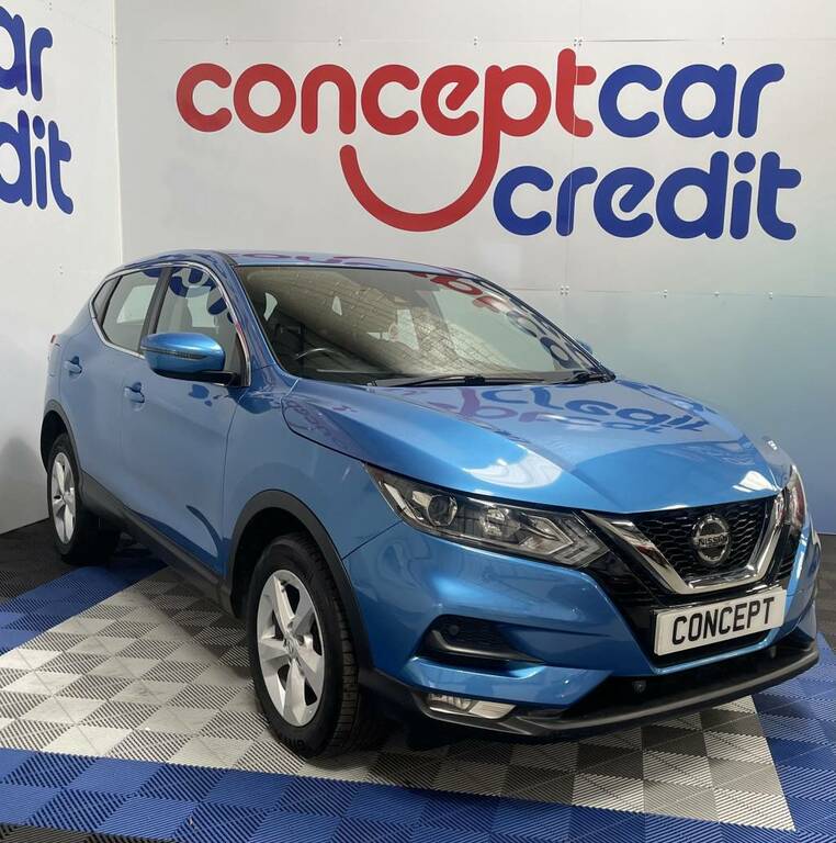 Nissan Qashqai Hatchback 1.3 Dig-t Acenta Premium Blue #2
