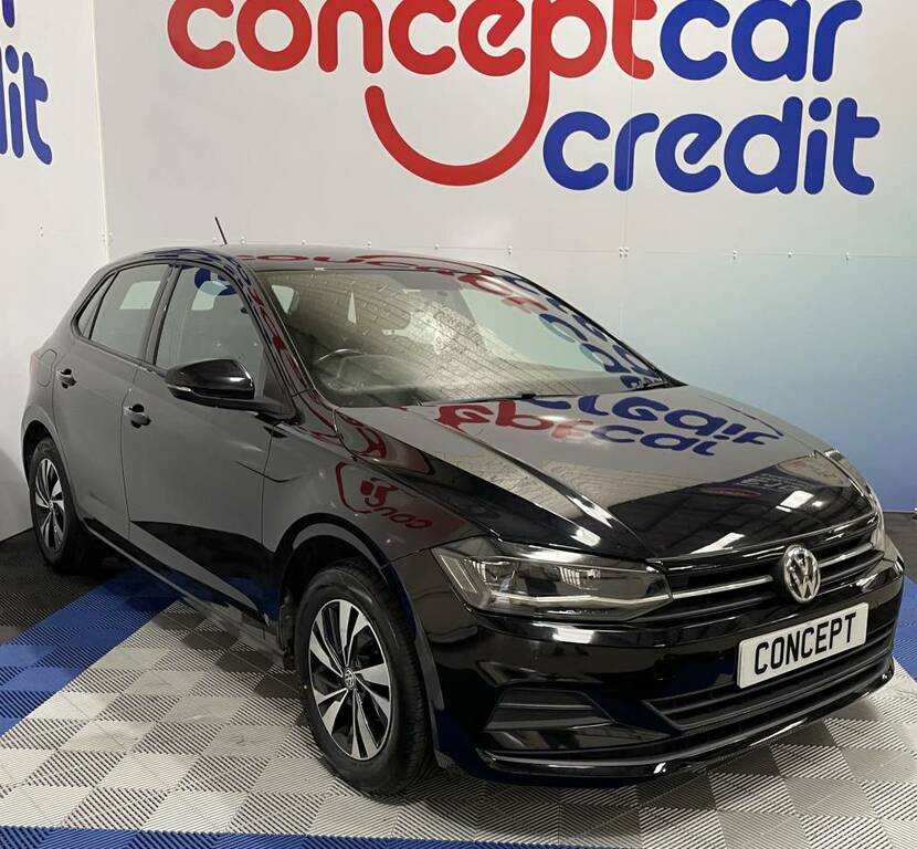 Volkswagen Polo Hatchback 1.0 Tsi 95 Se Black #2