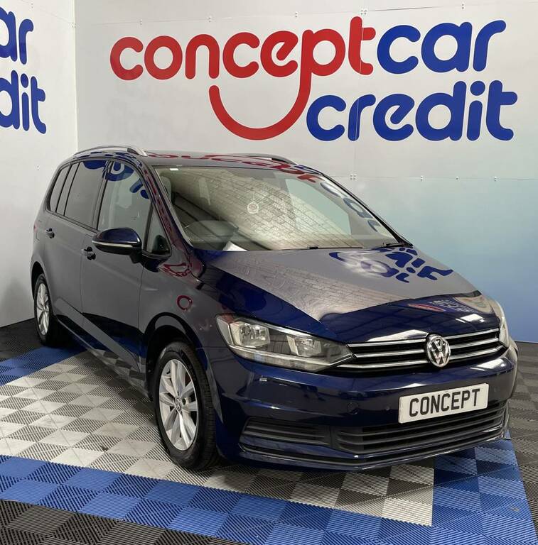 Volkswagen Touran Estate 1.6 Tdi 115 Se Family Blue #2