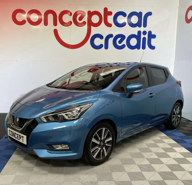 Nissan Micra Hatchback Special Ed 1.0 Acenta Limited Edition Blue #2