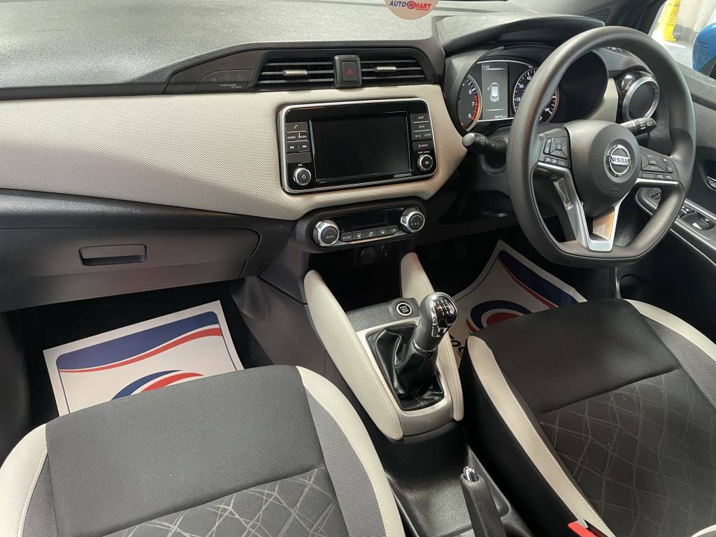 Nissan Micra Hatchback Special Ed 1.0 Acenta Limited Edition Blue #5