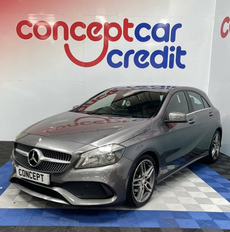 Mercedes-Benz A Class Hatchback A200d Amg Line Executive Grey